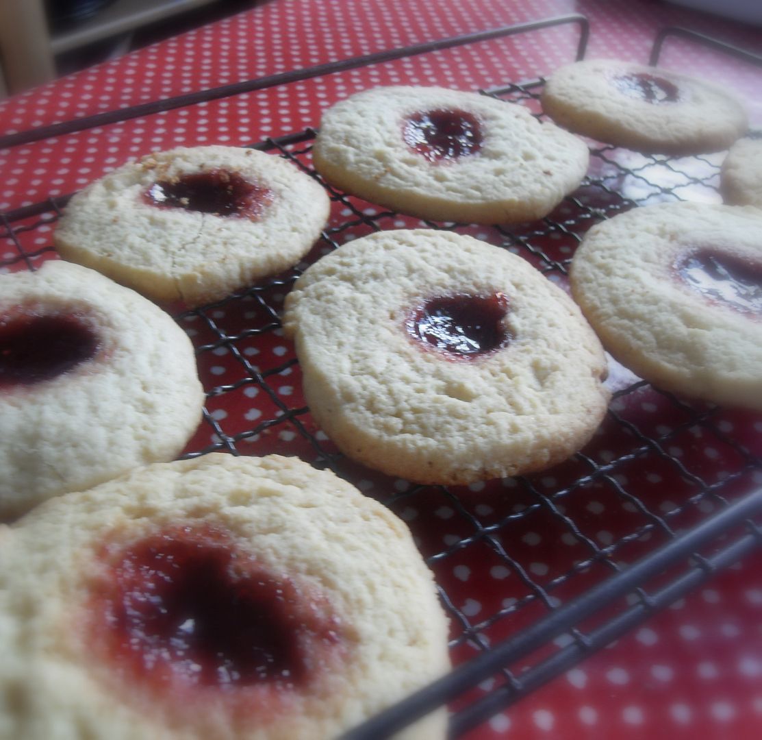 The English Kitchen Simple Jam Biscuits